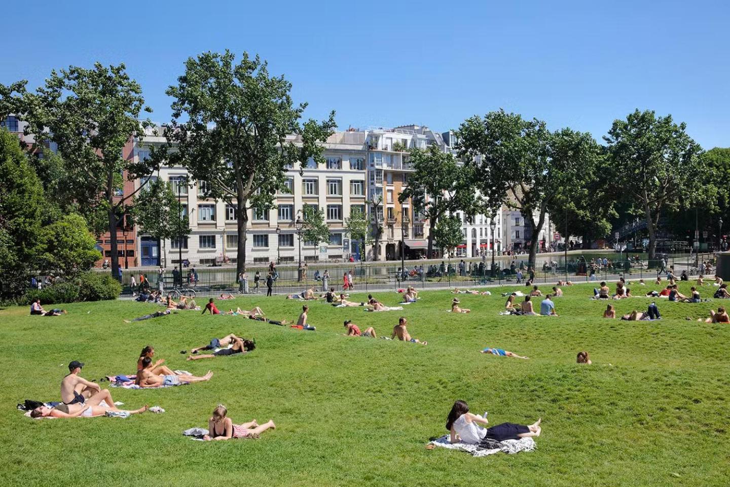 Paradis Du Canal St-Martin Et Jardin Villemin Paris Eksteriør billede
